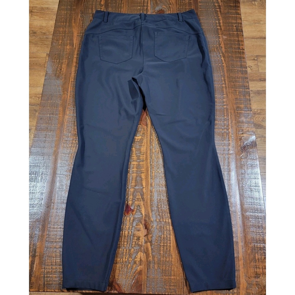 Lululemon City Sleek Slim-Fit 5 Pocket High-Rise Pant Women's 33 Black Athletic - Picture 6 of 8